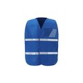 2W International Incident Command Vest, Blue, Regular IC100BL RG
